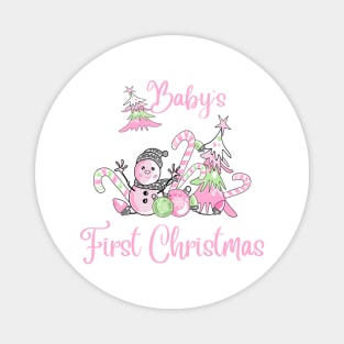 Baby's First Christmas Magnet